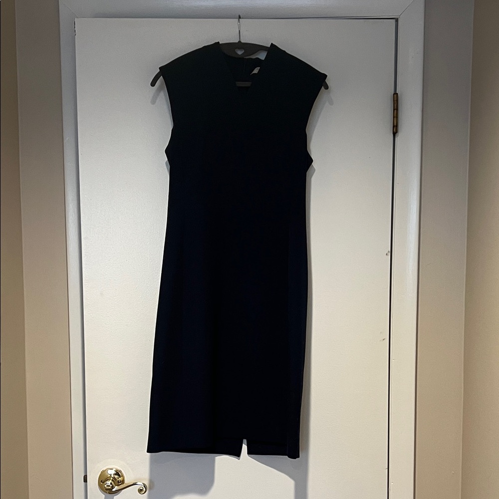 MM Lafleur Classic Navy Midi Dress